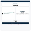 Securitron TSB Touch Sense Bar | REX Egress Bar 36"-48" | 12/24VDC