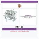 GKL HSP-W NP Nickel Plated Retrofit Wood Screws #12 – Pkg of 50