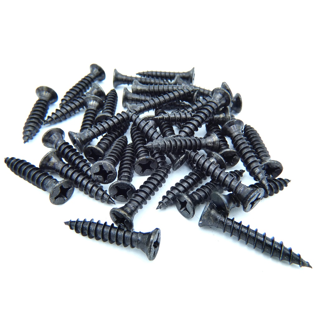 GKL HSP-WB Retrofit Wood Screws Black Oxide – 50-Pack