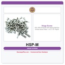 GKL HSP-M Retrofit Self-Tapping Machine Screws Nickel Plated – #12 x 7/8" Pkg/50