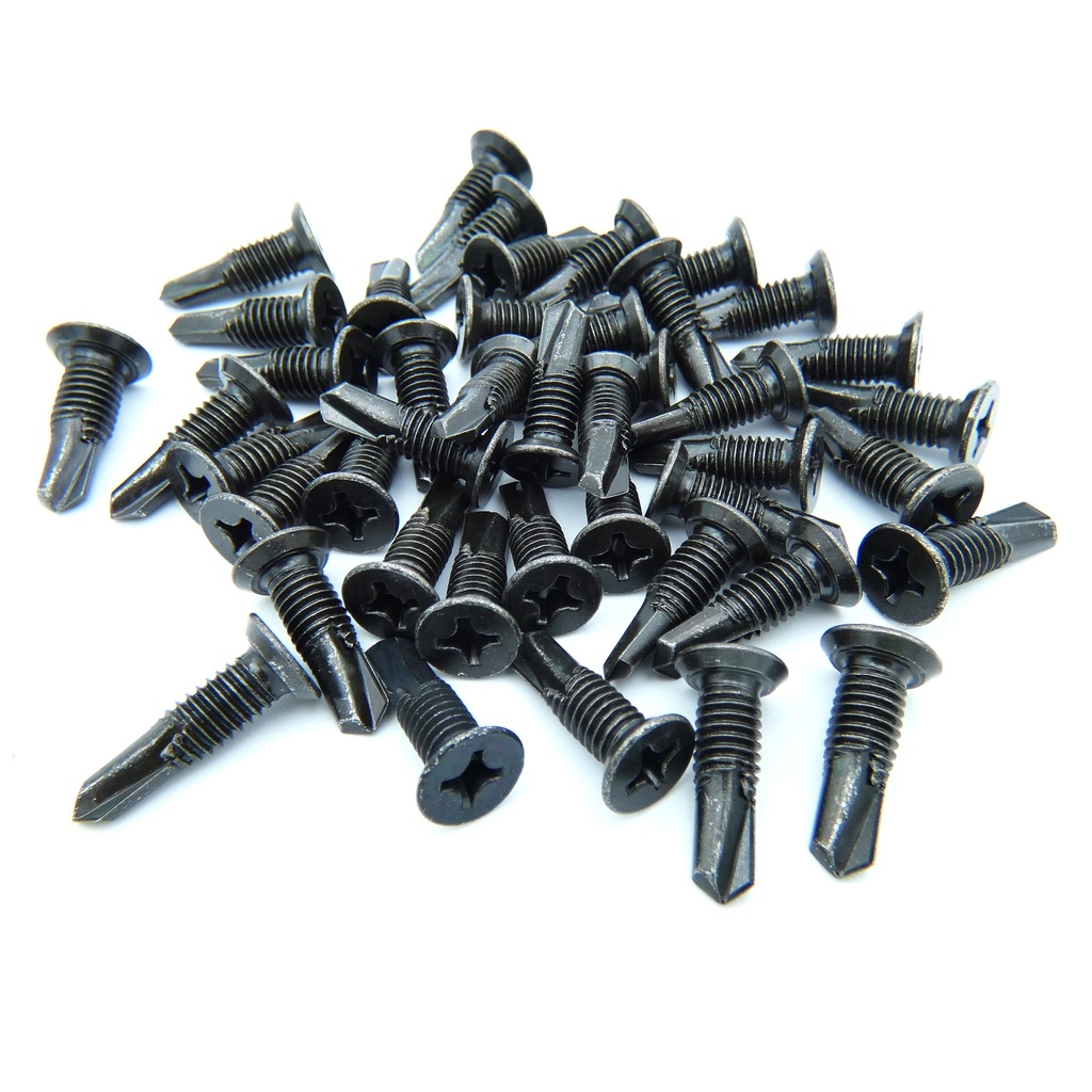GKL HSP-MB Retrofit Machine Screws Self-Tapping Black Oxide – 50-Pack