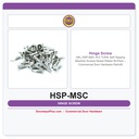 GKL HSP-MSC #12 TORX Self-Tapping Machine Screws Nickel Plated 50-Pack – Commercial Door Hardware Retrofit