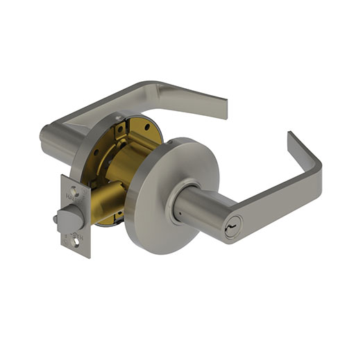 Hager 3550 WTN Grade 2 Office/Entry Lever Lockset – ANSI F82A, ADA, UL Listed
