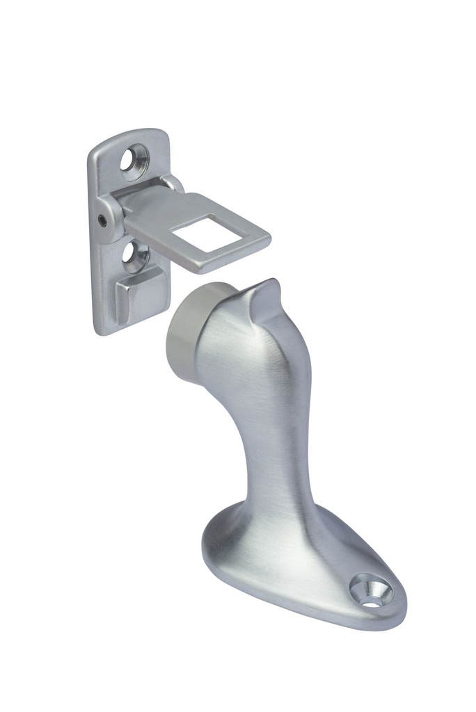 Rockwood 485 Heavy-Duty Floor Stop & Holder, US26D Satin Chrome