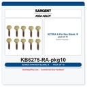 Sargent 6275RA 6-Pin Key Blank, R System Keyway – Pack of 10