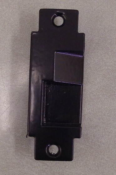 Sargent 815 RHR Exit Device Strike — 8900 Series, Black