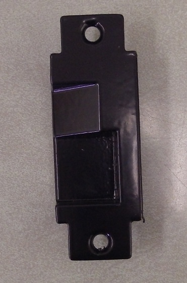 Sargent 815 LHR Exit Device Strike – 8900 Series Mortise, Black