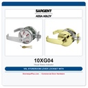 Sargent 10XG04 VSL Storeroom Lever Lockset with Visual Status Indicator
