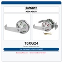 Sargent 10XG24 VSL Entrance Lever Lockset | Visual Occupancy Status