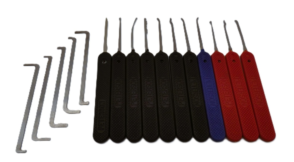 Peterson GSP-KPS Ken's Pick Set | Government Steel with Plastic Handles