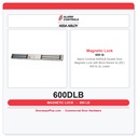 Alarm Controls 600DLB Double Door Magnetic Lock with Bond Sensor & LED | 600 lb UL Listed