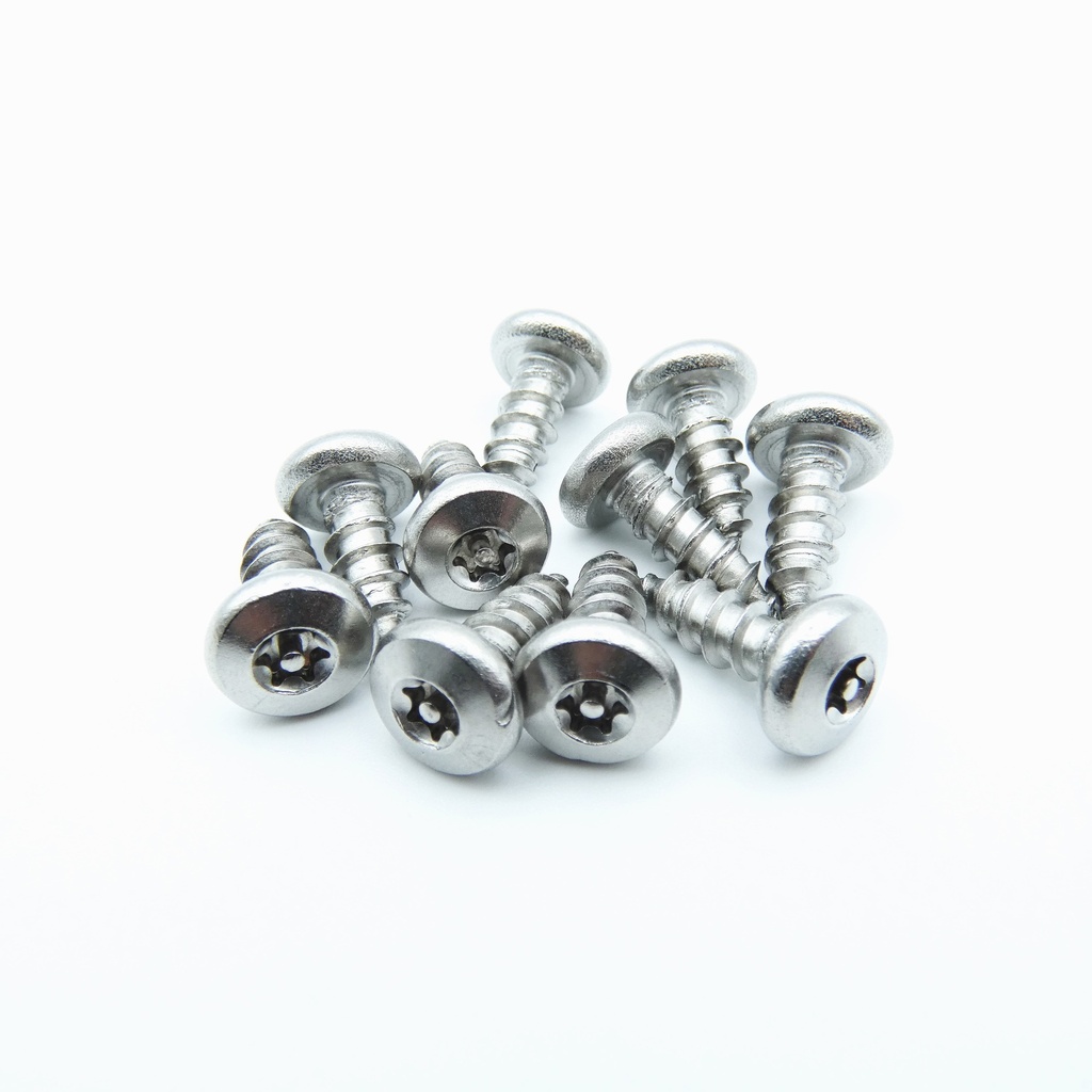 Hadrian 620051 TR-27 6-Lobe Security Screws #14 x 5/8" SS 10-Pack