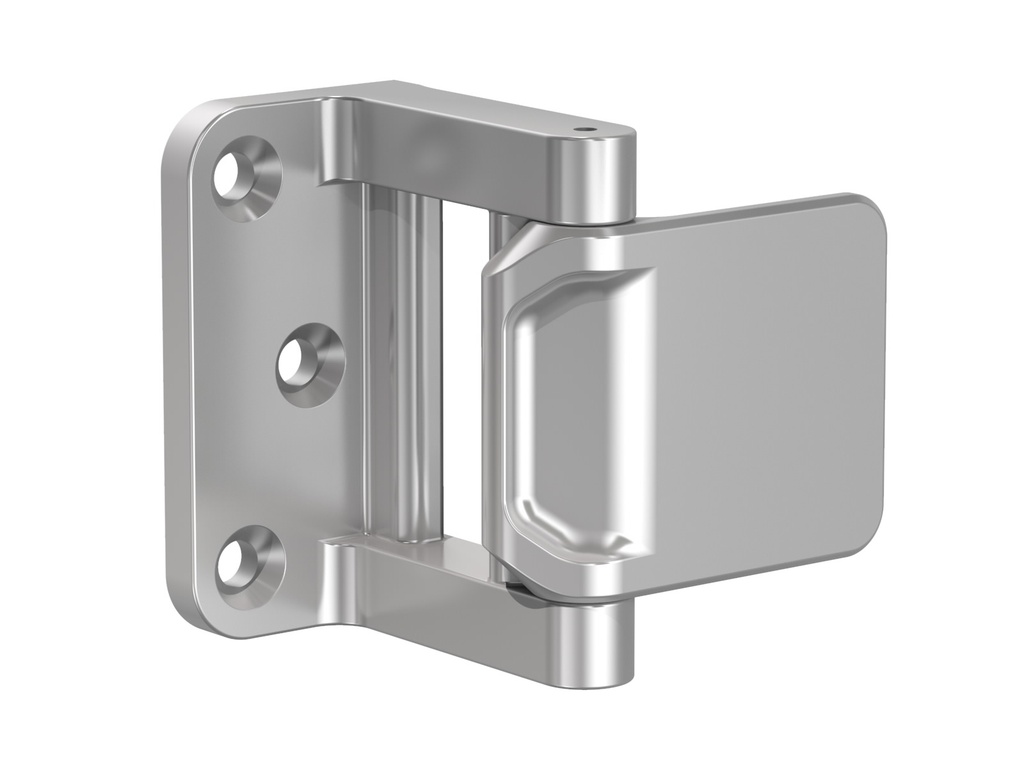 Pemko PDLAA Privacy Door Latch – Inswing, US26D Satin Chrome, UL Fire Rated