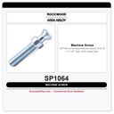 Rockwood SP1064 Cone Head Machine Screw 5/16-18 x 1-1/8" | Type 13HD Glass Door