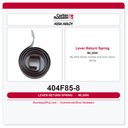 Corbin Russwin 404F85-8 Lever Return Spring – ML2000 Series Mortise Lock