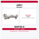 Corbin Russwin 684F05-5 Slide Stop for ML2000 Mortise Locks