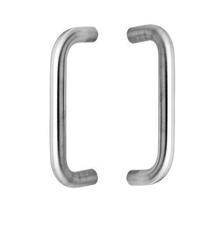 Rockwood 107 Straight Door Pull | 8" CTC Back-to-Back | ADA ANSI A156.6