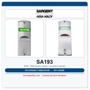 Sargent SA193 V01 Occupancy Indicator for 8200 & 7800 Series Mortise Locks | US26D