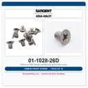 Sargent 01-1028-26D Armor Front Screws 26D, 10-Pack | 8200 & 7800 Series Mortise Lock
