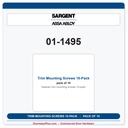 Sargent 01-1495 Trim Mounting Screws 10-Pack | 8200 & 7800 Series Mortise Lock Parts