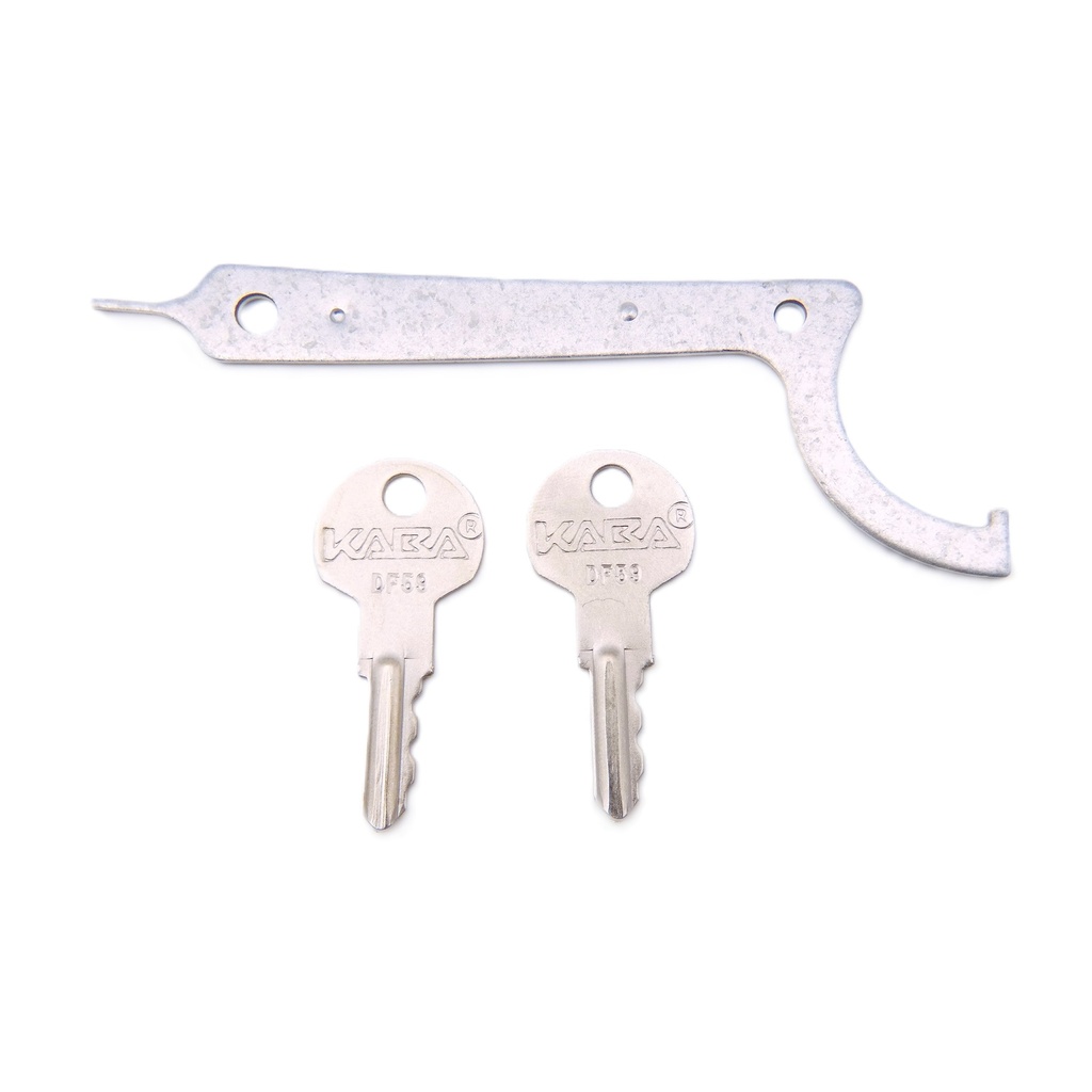 DormaKaba 201278-000-01 Installation Wrench & DF59 Keys – Lock Parts