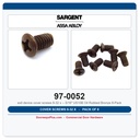 Sargent 97-0052 Cover Screws 8-32 x 5/16" US10B Oil Rubbed Bronze 8-Pack