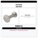 Rockwood RM812 Medium Architectural Coat Hook – 2-1/4" Projection