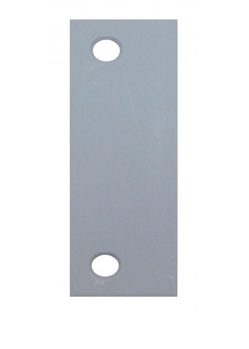 Don-Jo SHF-45 Hinge Filler Plate 4-1/2" Beveled Steel Grey Primer
