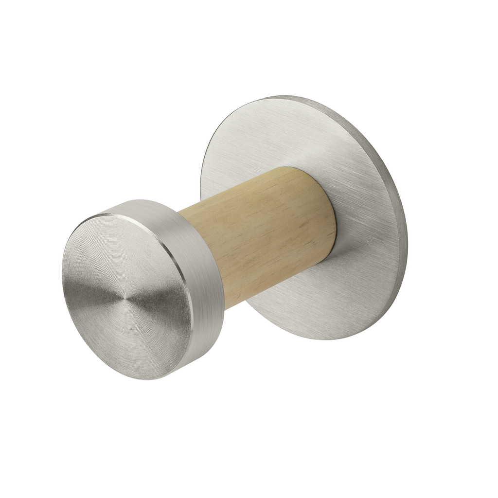 Rockwood RM835 Wood-Infill Coat Hook 2-1/4" Projection | ArborMet