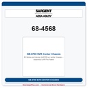 Sargent 68-4568 NB-8700 SVR Center Chassis Assembly LHR Fire Rated
