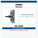 Sargent 68-4569 Center Chassis Assembly – 12-NB-8700 SVR, RHR, Less Cover