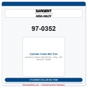 Sargent 97-0352 Cylinder Collar #43 Trim Ring – 700 Series ET, US26D