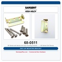 Sargent 68-0511 End Cap Mounting Bracket — 80 Series Exit Device