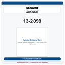 Sargent 13-2099 Cylinder Retainer Kit – 8500 Series CVR Exit Device