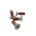 Sargent 01-1236 Machine Screw for Rail Exit Devices – #6-32 x 3/8" Pack of 4 | US26D