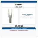 Sargent 10-0239 6-Pin IC Tailpiece for Interchangeable Cores — Pkg of 5
