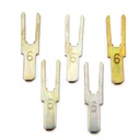 Sargent 10-0239 6-Pin IC Tailpiece for Interchangeable Cores — Pkg of 5