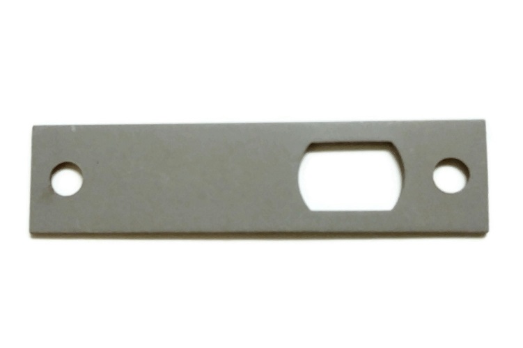 Don-jo FBR-A Flush Bolt Frame Filler Plate with Bolt Hole 3-7/8" x 1"