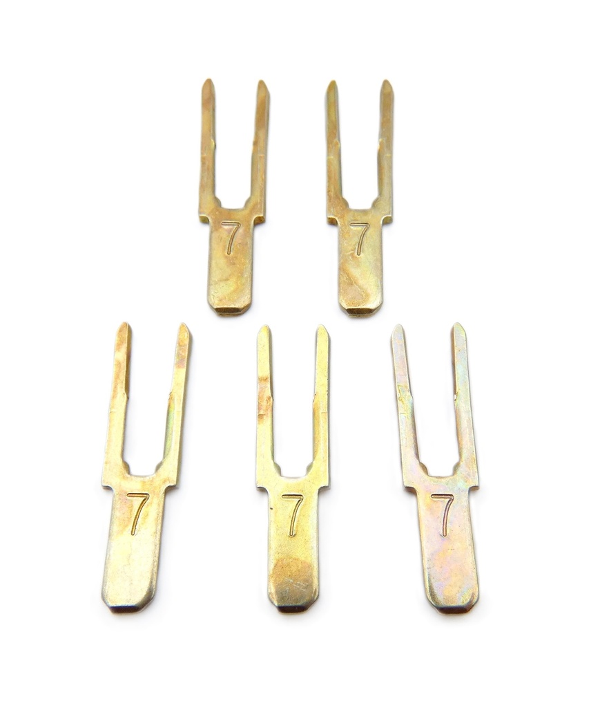 Sargent 10-0240 7-Pin IC Tailpiece for Interchangeable Cores – Pkg of 5