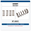 Sargent 97-0051 Latch Retractor Lever Spring | 12-8700 & 12-9700 Series | Pack of 4