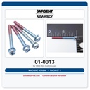 Sargent 01-0013 Machine Screw for 9800 Rim Exit Devices – Pack of 4