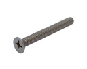 Rockwood SP1004 Machine Screw 1/4-20 x 2-1/4" Type 1 US32D