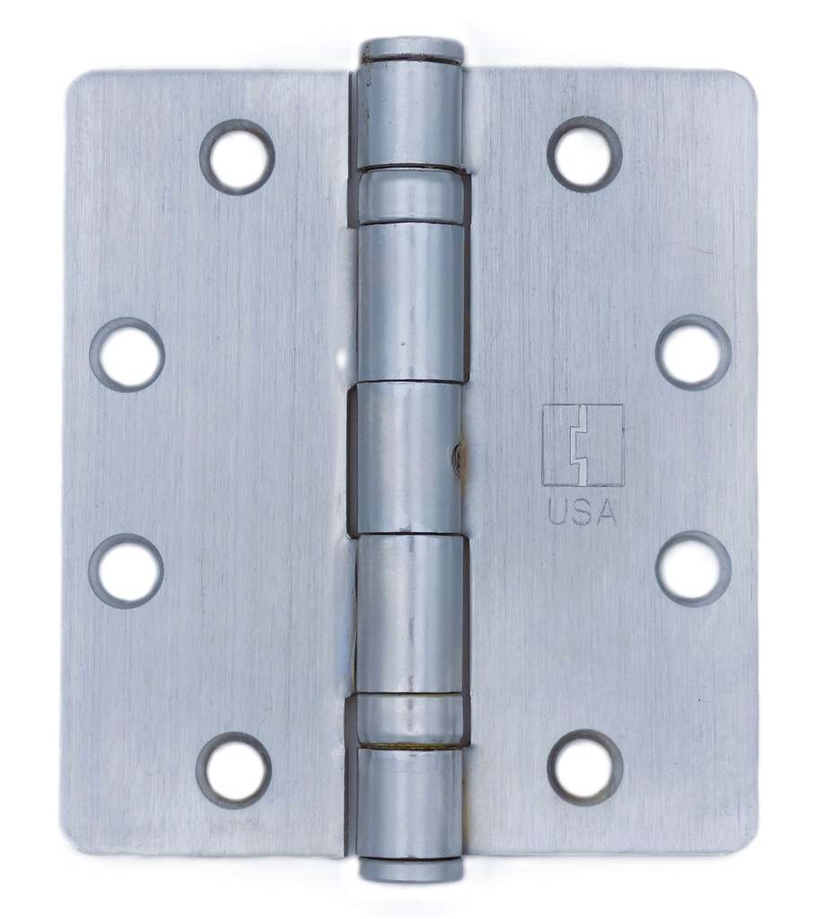 Hager RCBB1279 NRP 4-1/2x4 Commercial Ball Bearing Hinge US26D Satin Chrome