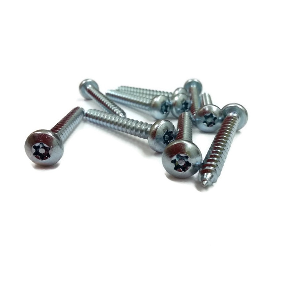 Hadrian 610072 TR-27 6-Lobe Security Screws #12 x 1-3/4" Zinc (Pkg of 10)