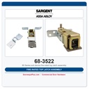Sargent 68-3522 Fire-Rated Top Latch Assembly | 12-8600 CVR Series
