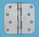 Hager RCBB1542 4" x 4" NRP US32D Ball Bearing Hinge with 5/8" Radius Corners