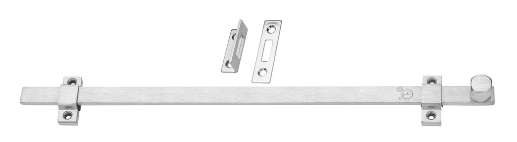 Rockwood 580 Series Surface Bolt | Extended Length 18"–48" | US26D Satin Chrome