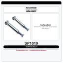 Rockwood SP1019 Thru Bolt for 580 Series Surface Bolt – Pkg of 2