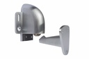 Rockwood 494 Automatic Door Holder & Stop | Cast Brass | US26D Satin Chrome