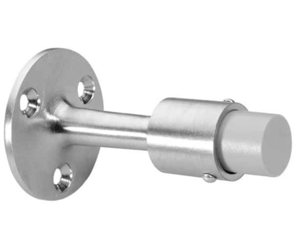 Rockwood 474 Heavy Duty Wall Stop | 3-3/4" Extra Long Projection | US26D Satin Chrome